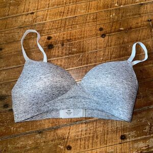 Soma heathered gray Enbliss wireless 34B comfortable bra